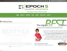 Tablet Screenshot of epoch5.com